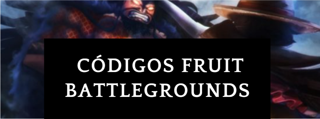 Códigos Fruit Battlegrounds (Dezembro 2023)