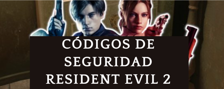 Códigos de seguridad Resident Evil 2