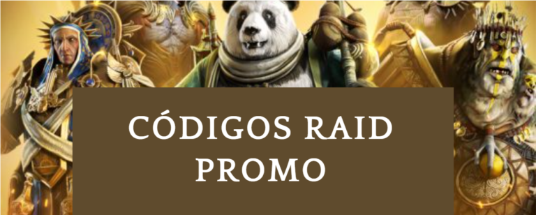 Códigos Raid promo